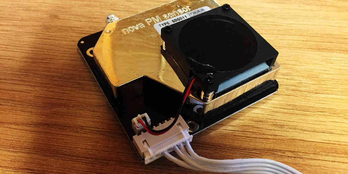 SDS011 particulate sensor