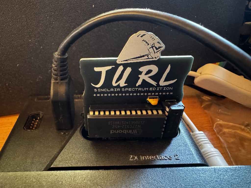 Making a Jurl ROM Cartridge for the ZX Spectrum